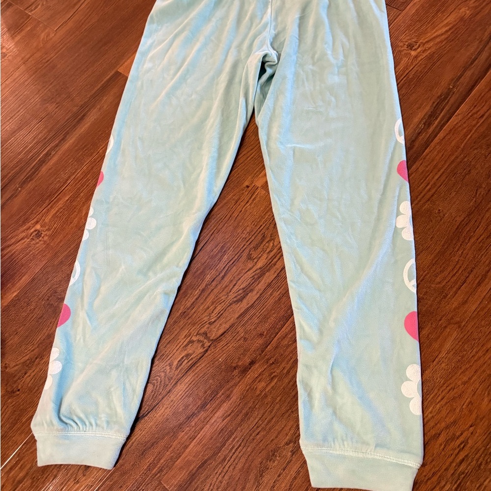 NWT P.J. Salvage Blue Peace and Heart Pajama Set - Picture 4 of 9